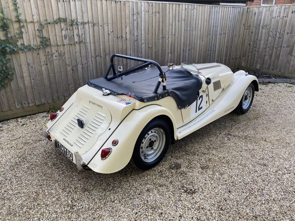 Goodwood eligible 1954 Morgan +4 FIA race car. Photograph