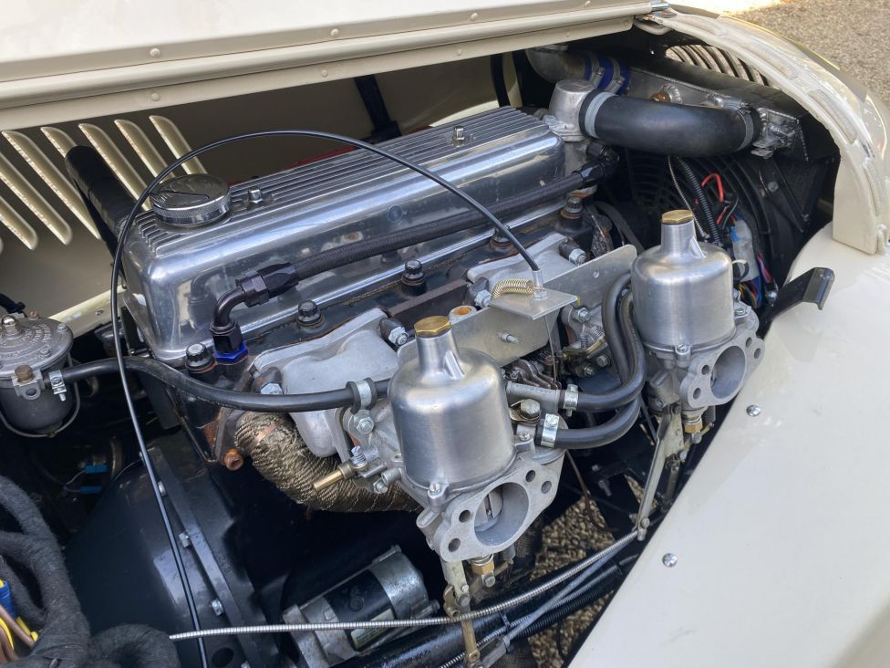 Goodwood eligible 1954 Morgan +4 FIA race car. Photograph