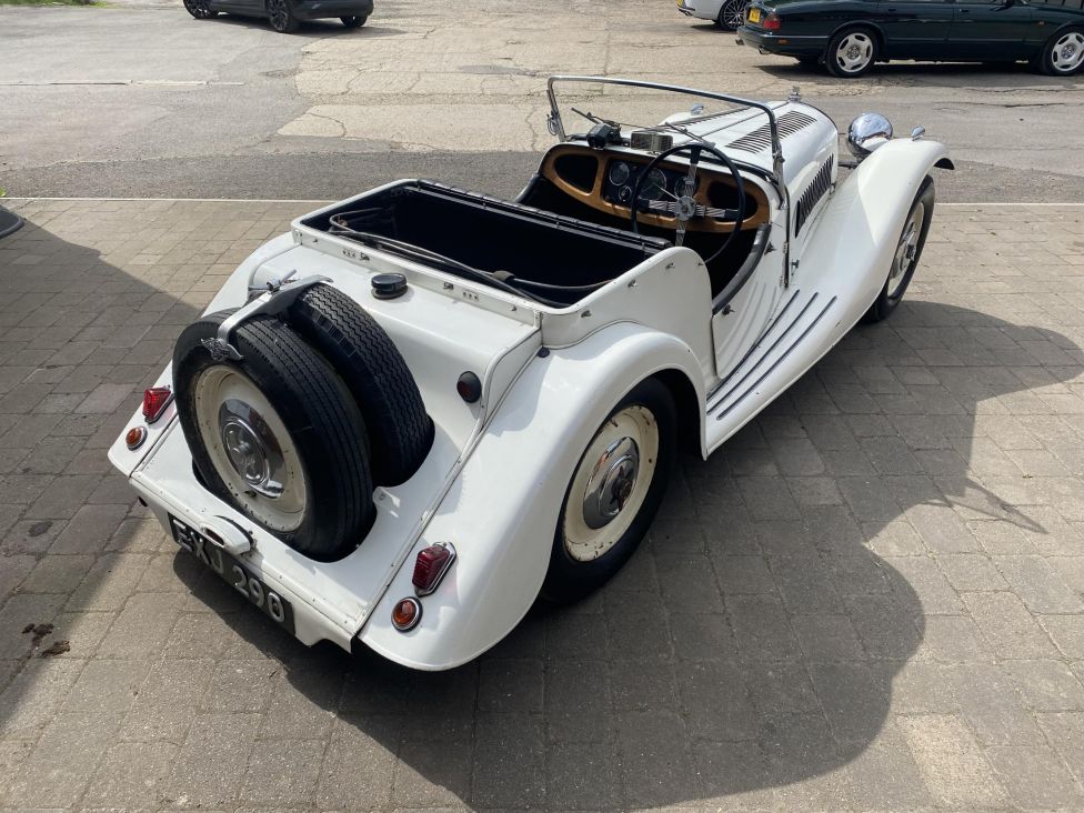 1938 Morgan Series 1 4-Seater “Flat Rad” Photograph