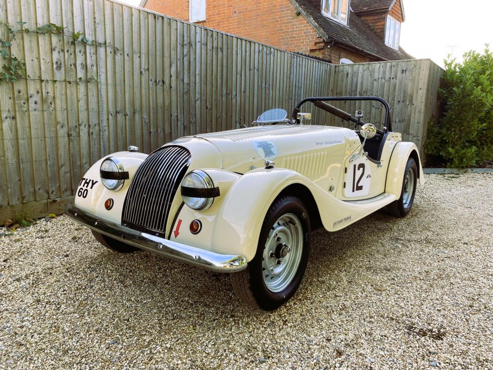 Goodwood eligible 1954 Morgan +4 FIA race car. Photograph
