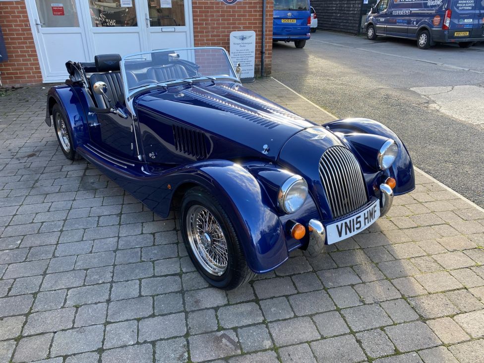 2015 Morgan +4 GDI low mileage and special colour! Photograph