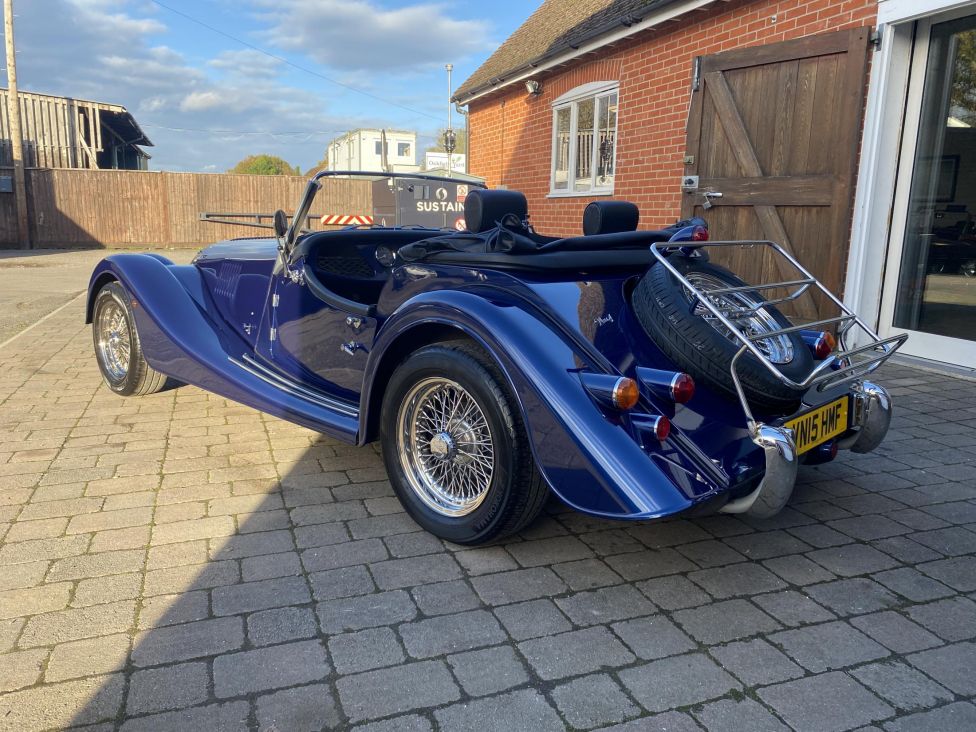 2015 Morgan +4 GDI low mileage and special colour! Photograph