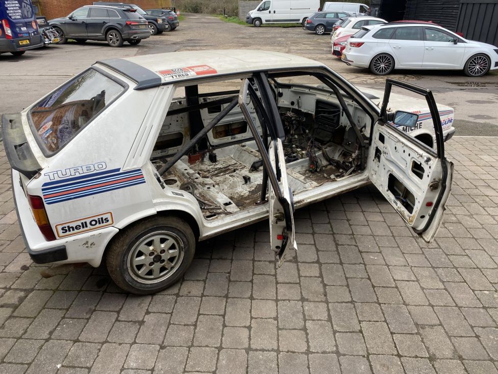 Super rare multiple record breaking, race winning Lancia Delta project. Photograph